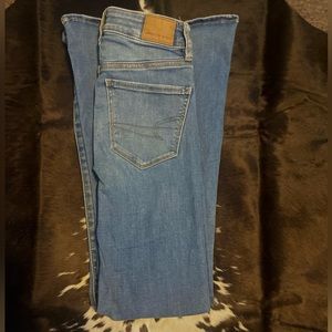 American eagle flare jeans size  00